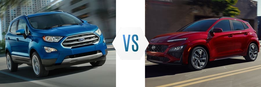 Ford EcoSport Vs. Hyundai Kona: Compact SUV Comparison