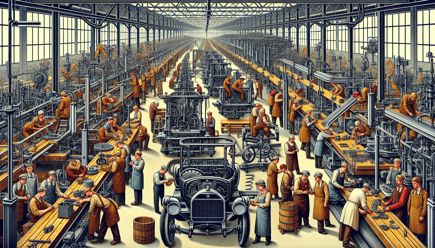 The Impact Of Fords Assembly Line On Manufacturing